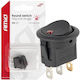 AMiO Comutator On/Off auto 12V Universal Roșu