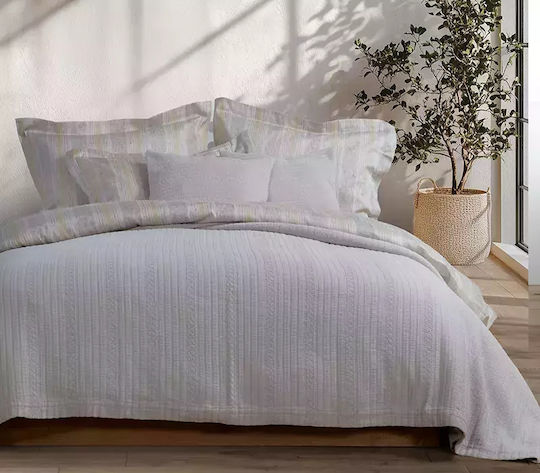 Nef-Nef Homeware Morelo Одеяло Двойно 230x250см Сиво