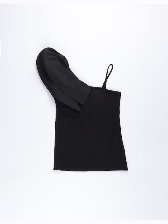 Silvian Heach Damen T-Shirt Black