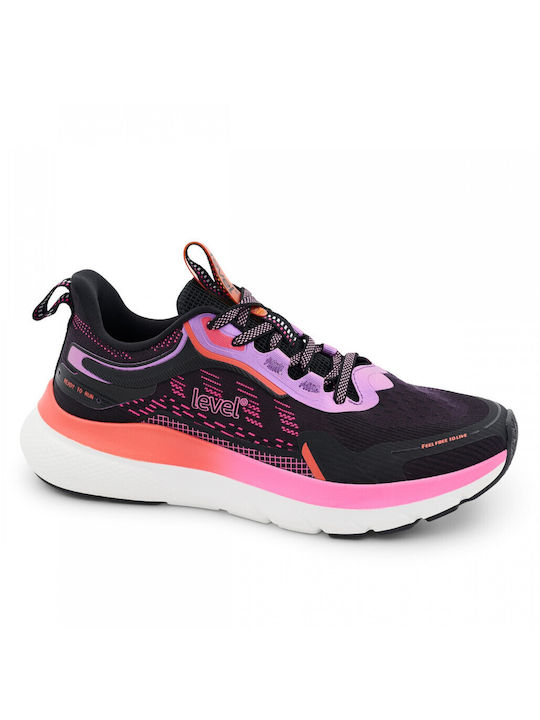 Level Anatomic Damen Anatomisch Sneakers Black-...
