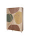 Ușă triplă Dulap Multicolor 135x52x192cm