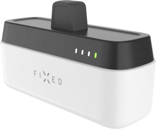 Fixed Zen 5 Power Bank 5000mAh mit USB-C Anschluss Weiß