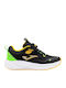 Ferro Jr Παιδικά Sneakers με Σκρατς Μαύρα
