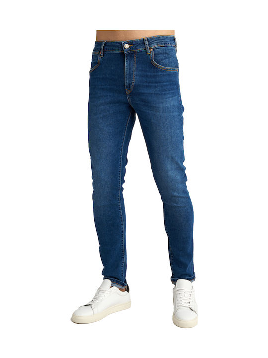 Flexy Men's Jeans Pants with Slim Fit Green