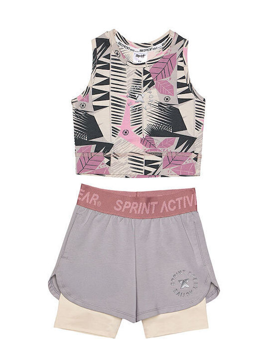 Sprint Kids' Set with Shorts Summer 2pcs Multic...