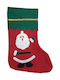 Christmas Decorative Socks with Santa Claus L34xW24cm