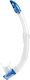 Cressi Gamma Silicone Snorkel Clear Tube Blue S...