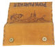 PO.S Leather Tobacco Pouch With Snap Closure Pink