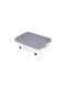 Koopman Plastic Storage Box with Wheels and Lid Gray 17.5cm 1pcs