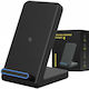 Spacecase Kabelloses Ladegerät (Qi Pad) 15W Schwarzs (WM6B)