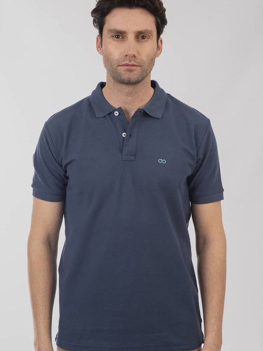 Double Polo T-shirt Blue