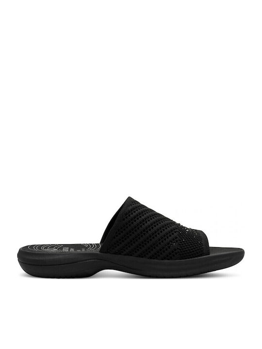 Flache Sandalen für Damen in Schwarz Farbe