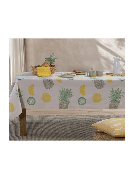 Nef-Nef Homeware Față de masă Din Bumbac Rezistent la pete Multicolor 140x140cm