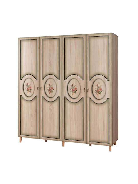 Vier-Türen-Kleiderschrank Imaj 863sph4225 180x5...