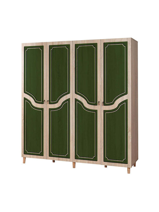 Vier-Türen-Kleiderschrank Imaj 863sph4229 180x5...