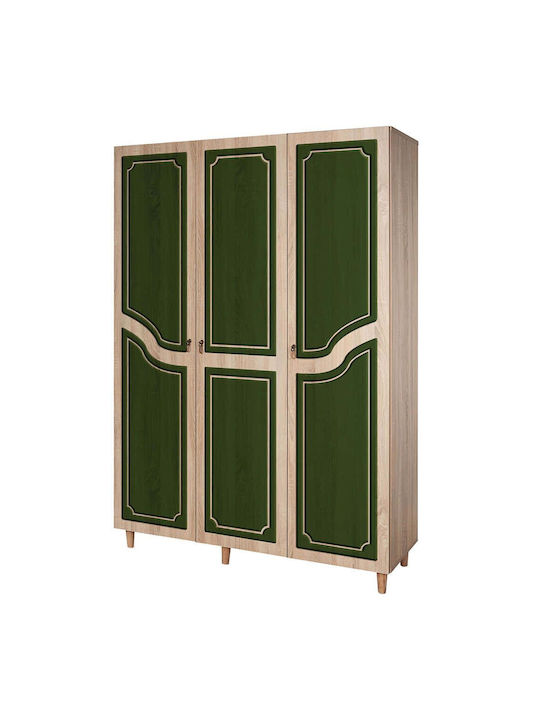 Three-Door Wardrobe Mode 863sph4219 135x52x192c...