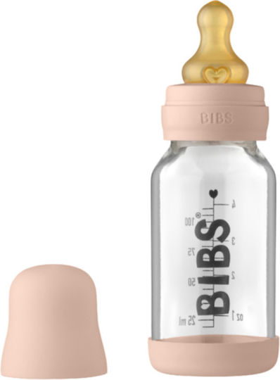 Bibs Plastic Baby Bottle Anti-colic with Silicone Teat for 0+ Months 110ml