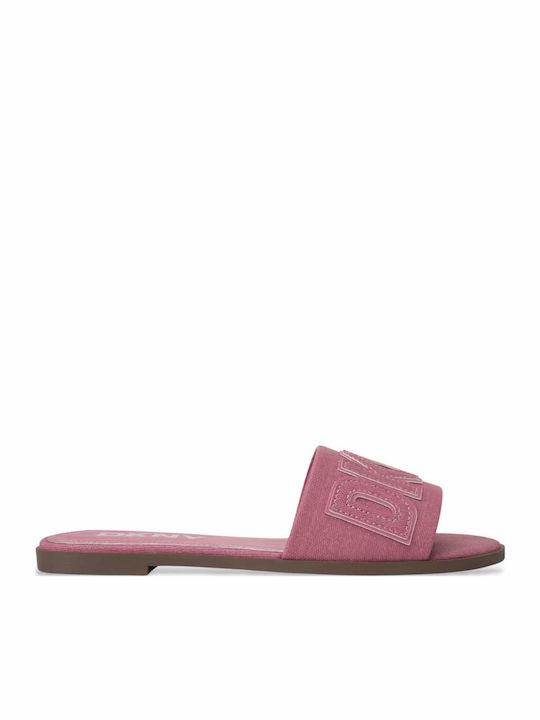 DKNY Women's Flat Sandals in Pink Color