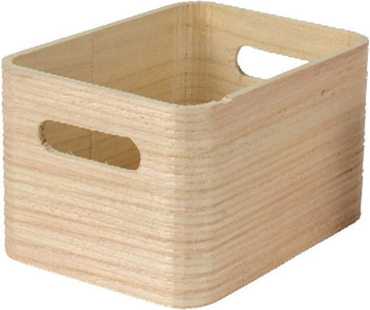 Kaemingk Hölzernes Aufbewahrungsbox 18x18x11cm 1Stück