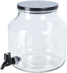 Γυάλινο Δοχείο Βρυσάκι 5,2l