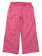 Kids' Fabric Pants Sorbet pink