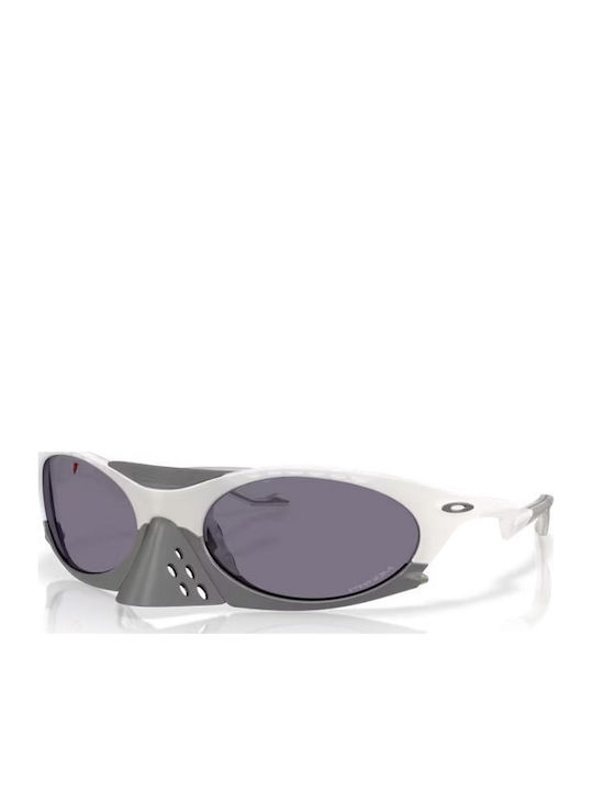 Oakley Plantaris Damen Sonnenbrille mit Weiß Ku...