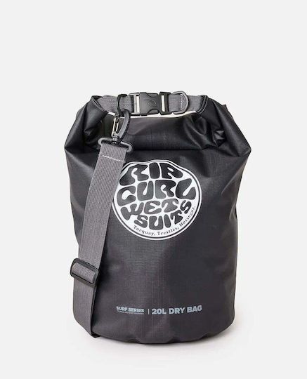 Rip Curl Surf Series Στεγανός Σάκος Ώμου 20lt Μαύρος