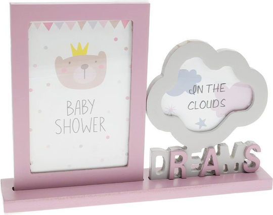 Pink Cloud Frame H18.5x25.5x5cm