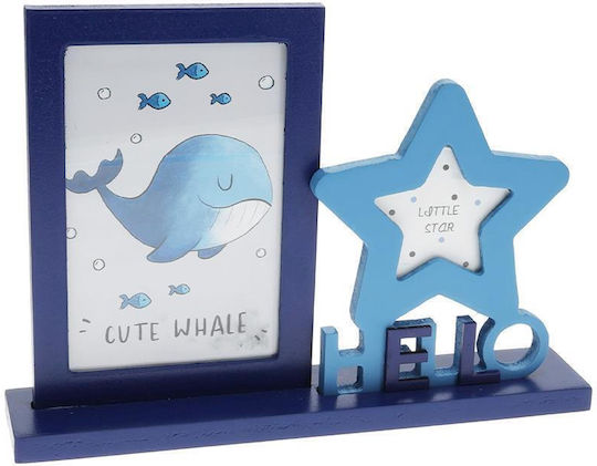 Blue Star Frame H18.5x25.5x5cm