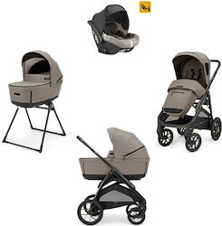 Inglesina XT Darwin Verstellbar 3 in 1 Baby Kinderwagen Geeignet für Neugeborene Tundra Beige 12.6kg