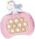 Joc Electronic Pop It Push Squid Game 999 Unicorn Roz