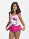 Hello Kitty Kinder Badeanzug Einteilig Pink