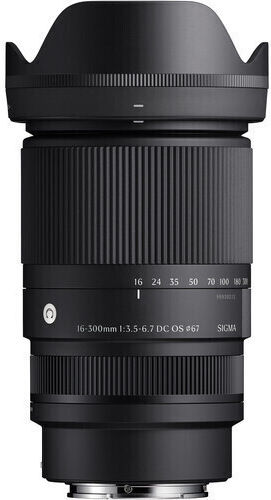 Sigma Crop Φωτογραφικός Φακός 16-300mm f/3.5-6.7 DC OS Contemporary Macro για Leica L Mount Μαύρος