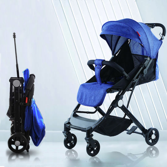 Bakaji Easy Ultra Καρότσι Μπαστούνι Kατάλληλο από 6+ Mηνών Μπλε 6kg
