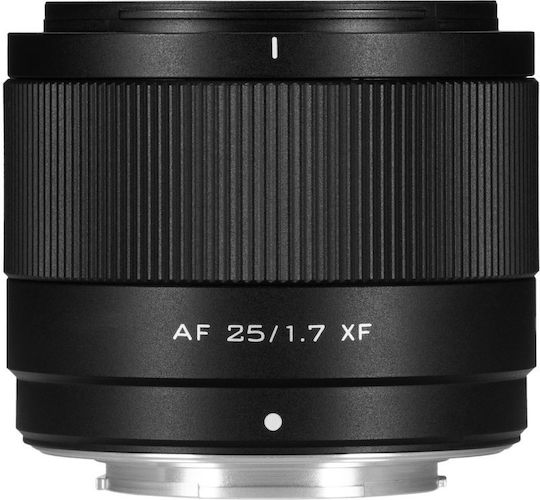 Viltrox Crop Фотообектив AF 25mm f/1.7 Air XF Широк ъгъл за Фуджифилм Икс Монтаж Черен