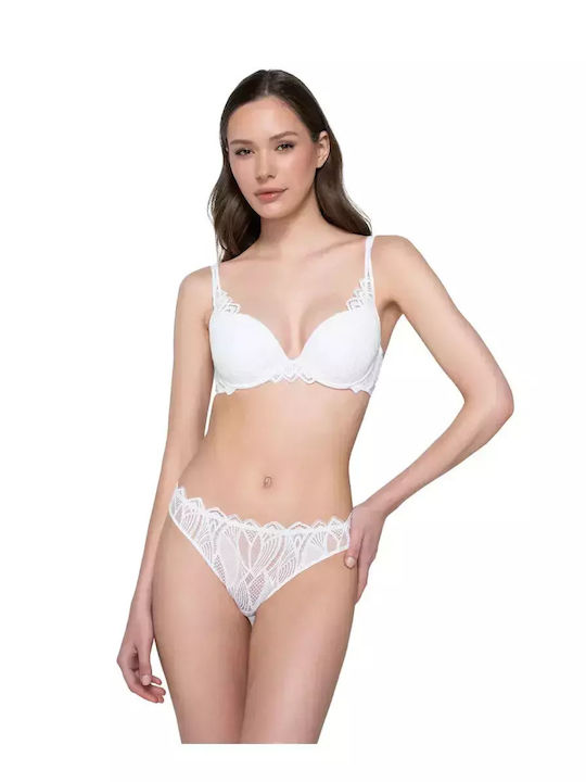 Luna Damen Brasilien mit Spitze White