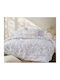 Nef-Nef Homeware Sheet Sets Queen 240x270cm. Sencil Ecru 4pcs