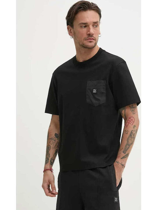 Tシャツ・カットソー HUGO Men T-shirt Black 50530683 001 22717954_52735197_600.jpg
