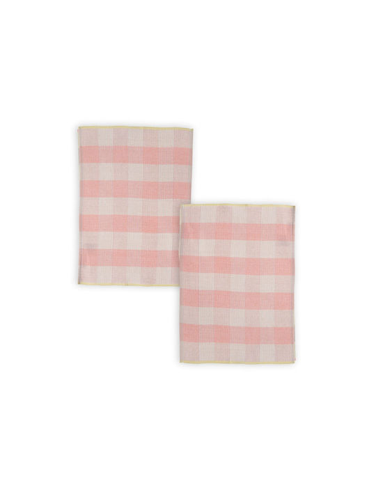 Nef-Nef Homeware Σουπλά Υφασμάτινο Πορτοκαλί 48x33cm 2τμχ