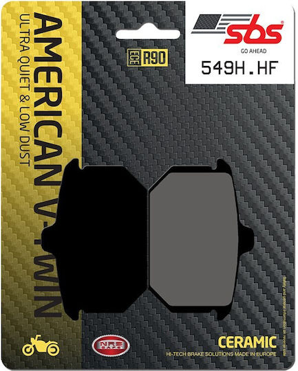 Plăcuțe de frână Sbs 549h.hf American V-twin Ceramic