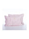 Nef-Nef Homeware Irida Pillowcase Set with Envelope Cover Pink 52x72cm.