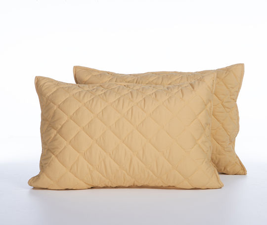 Nef-Nef Homeware Olga Сет Калъфки за Възглавници с корица за плик Мед 52x72см.