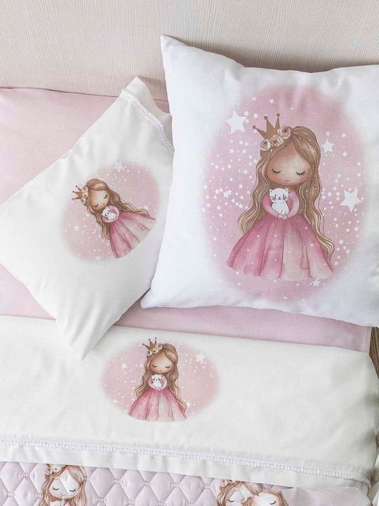 Borea Kids Decorative Pillow Little Queen White 45x45cm