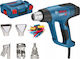 Bosch Ghg 23-66 Professional Πιστόλι Θερμού Αέρα 2300W με Ρύθμιση Θερμοκρασίας εως και 650°C