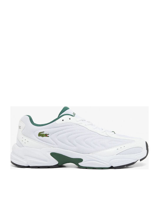 Lacoste Storm 96 Ανδρικά Sneakers White / Dk Green