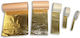 Borma Wachs Cdo66or14 Imitation Gold-silver Roll Μεταλλικά Φύλλα Επιχρύσωσης Ρολό Χρυσό "2.5" 10cm*50m