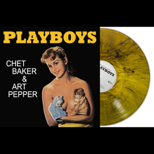 Chet Baker & Art Pepper Playboys Gelbes Marmor 1 Vinyl
