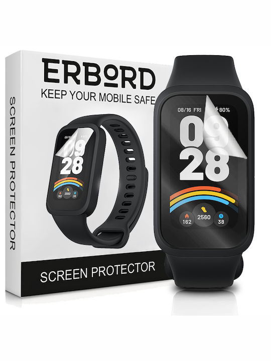 3x Hydrogel-Folie Erbord Xiaomi Smart Band 9 Active