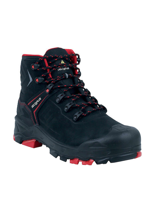 Delta Plus Delta Plus Safety Boots Black S3S with SR Slip Resistance Certification