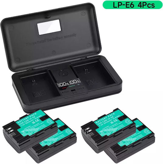 Palo Batteries Φορτιστής Μπαταρίας SWPRDOUHJ9D70 Συμβατός με Canon